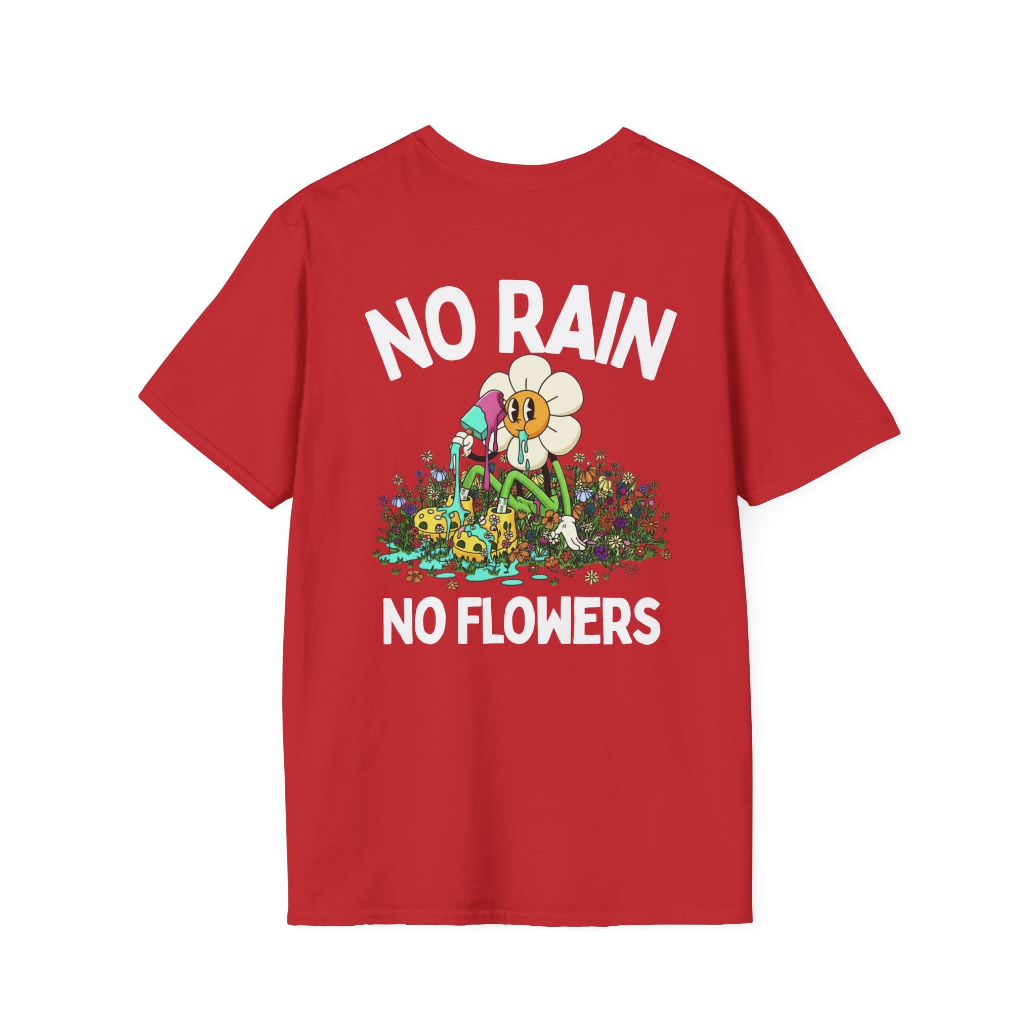 No Rain No Flowers on white