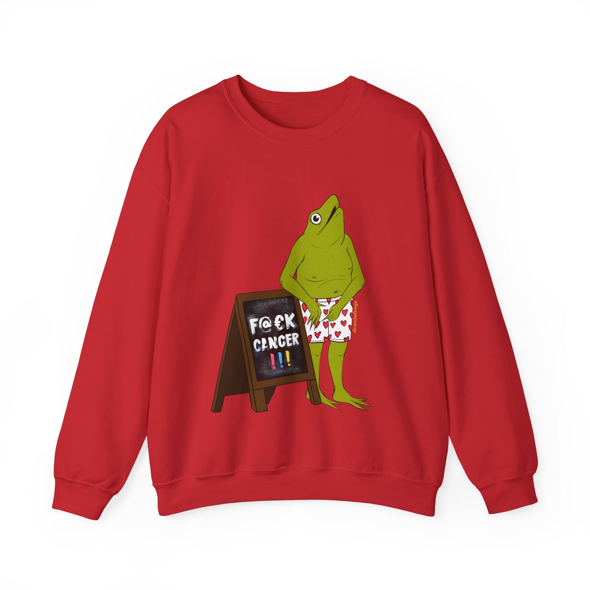 F Cancer Frogs Sweatshirt