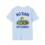 NO RAIN NO FLOWERS