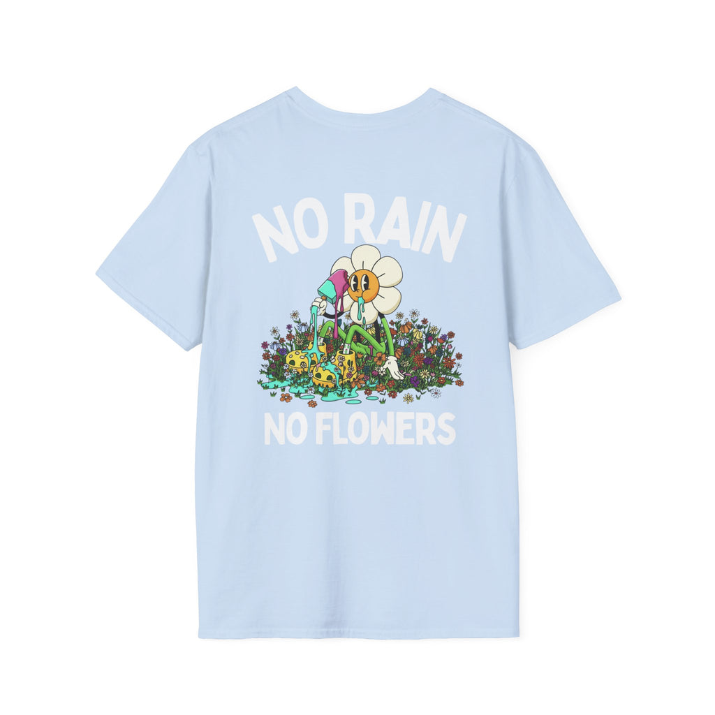 No Rain No Flowers on white