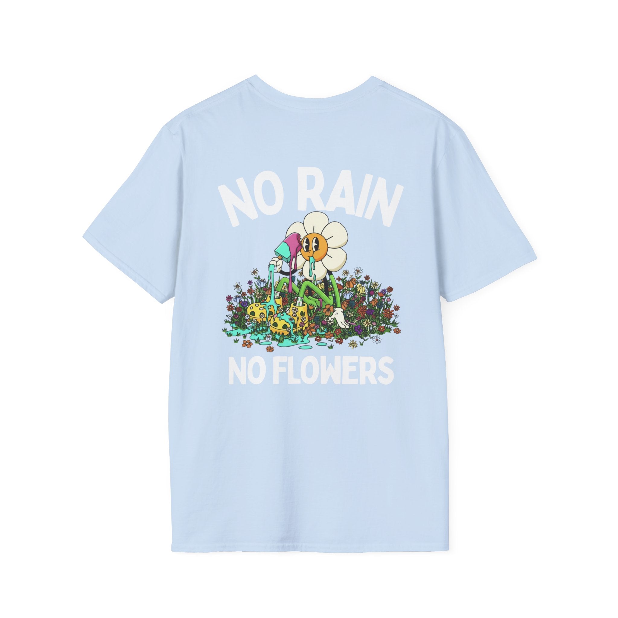 No Rain No Flowers on white