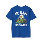 NO RAIN NO FLOWERS