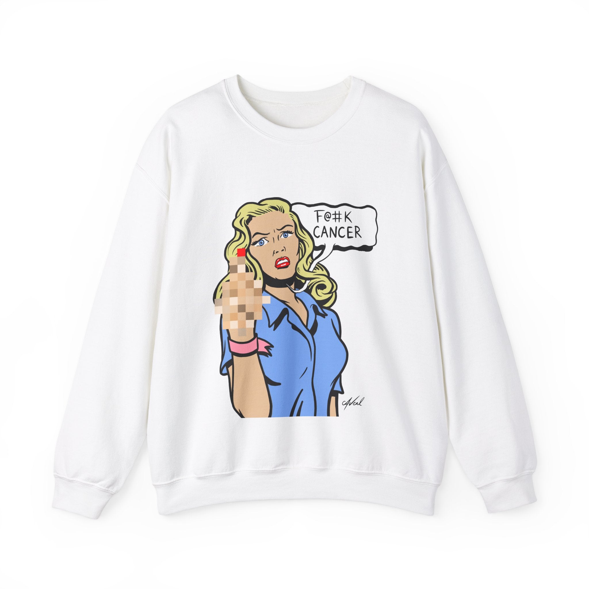 F@#K CANCER Crewneck Sweatshirt