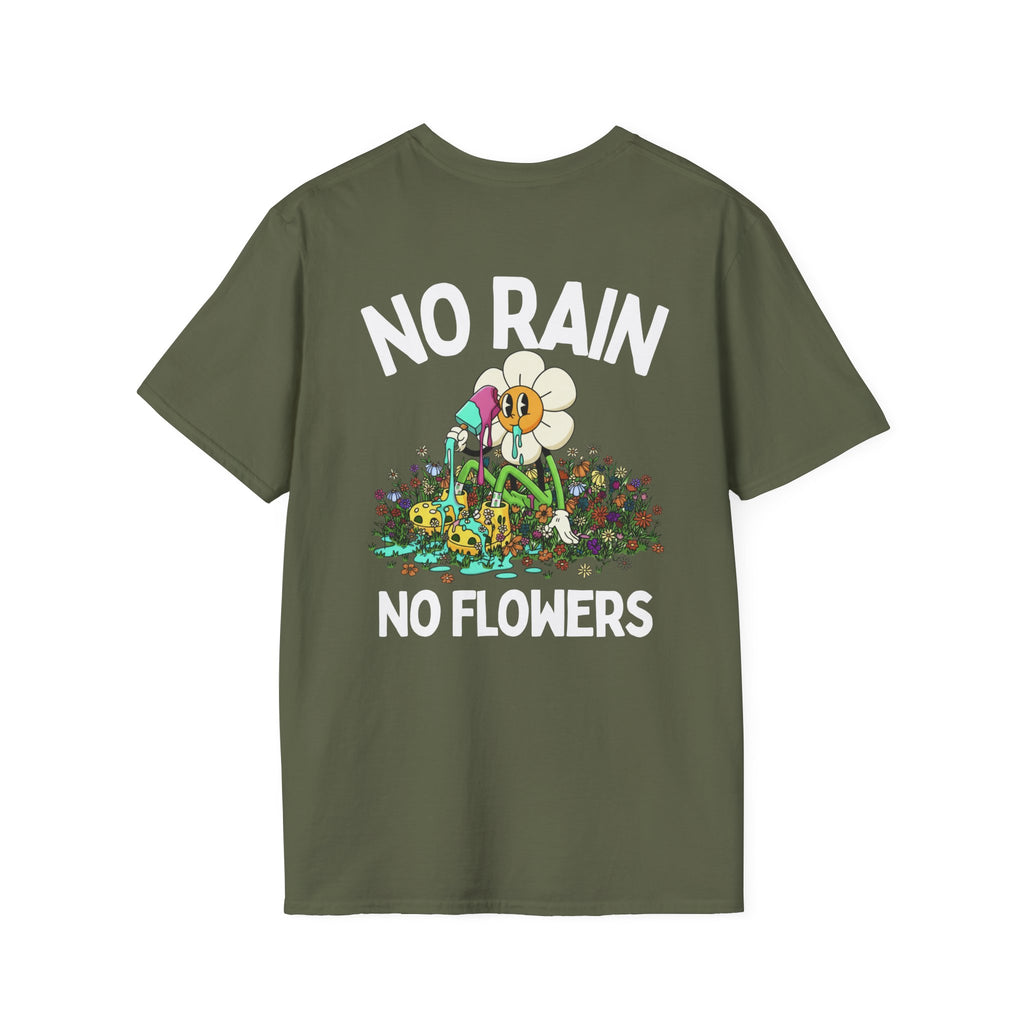 No Rain No Flowers on white