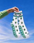 HONEYDEW CUCUMBER LIME GRIPPY SOCKS