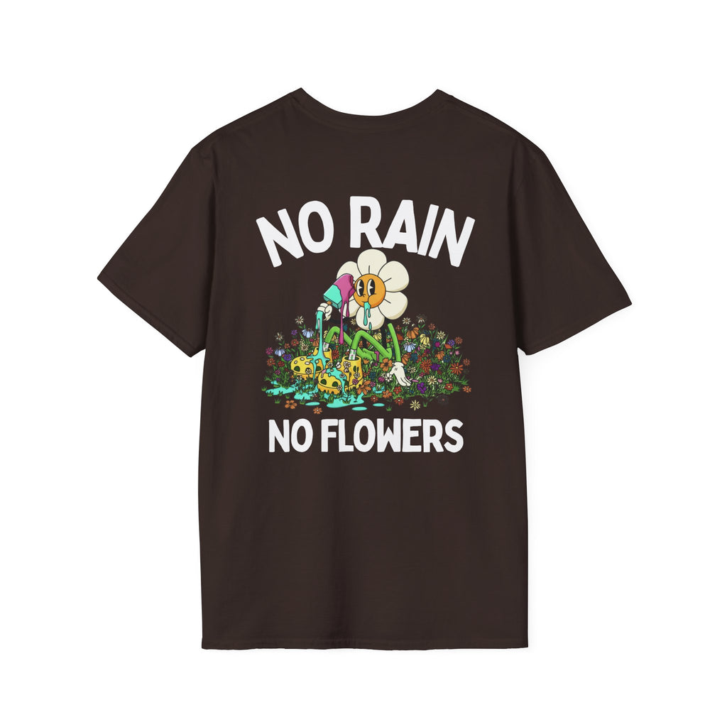 No Rain No Flowers on white