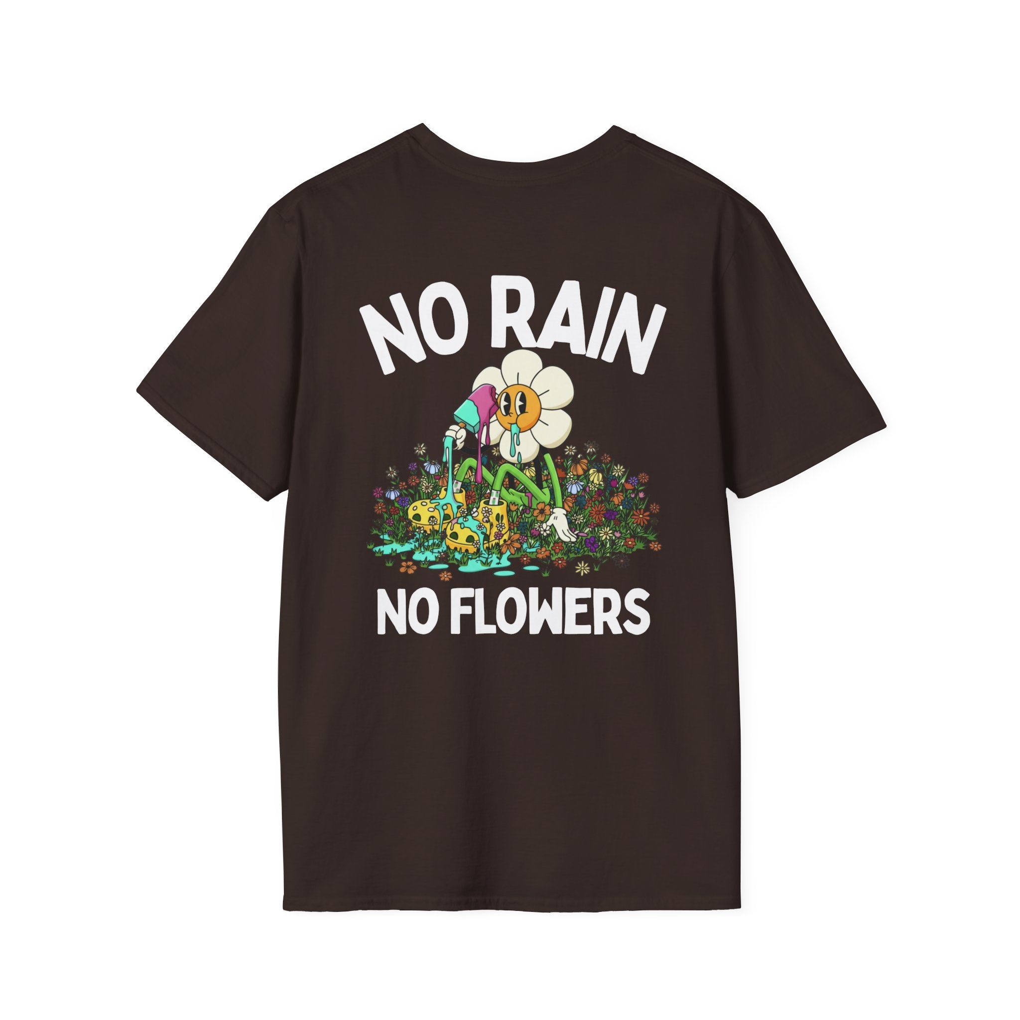 No Rain No Flowers on white